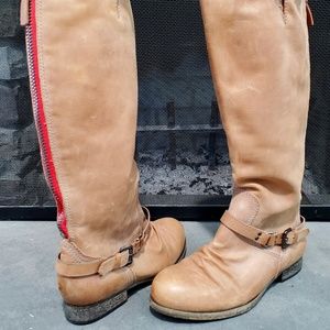 Steve Madden Roady Leather Boots sz8 NIB